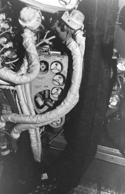 Lunar Module ECS Control Panel
